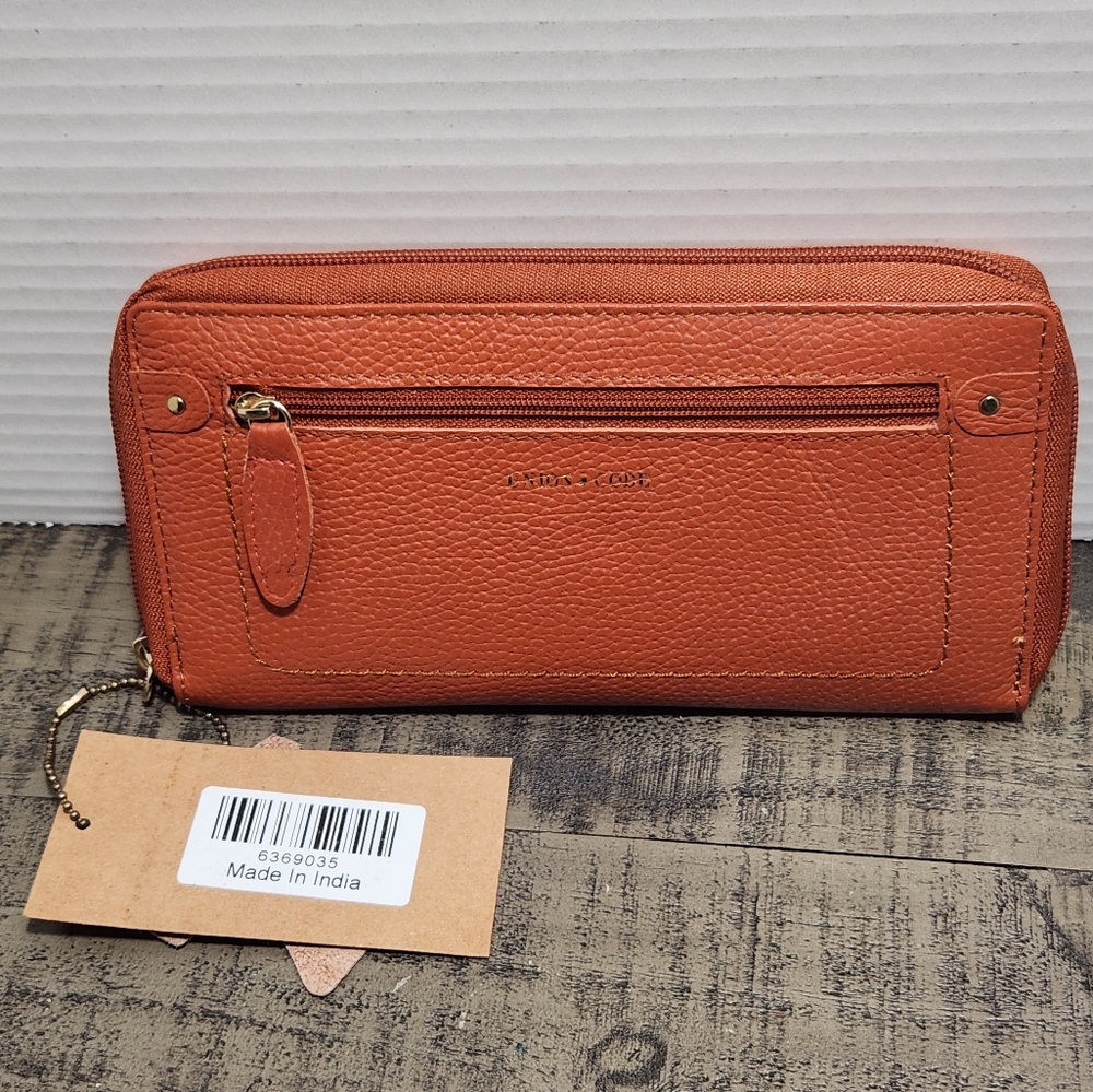 Women's Tan Leather Wallet